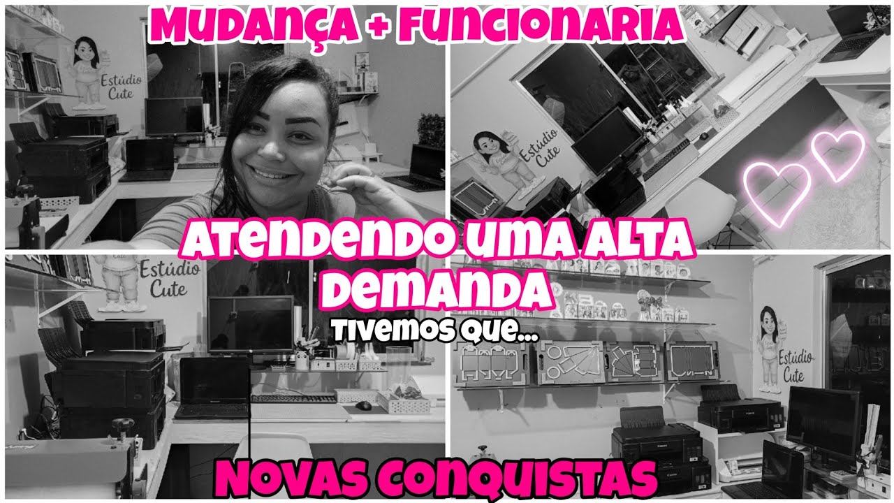 MUITAS NOVIDADES 🥹🙌💖 - MUDANÇA - CONQUISTAS E MAIS... PAPELARIA PERSONALIZADA ✂️💖