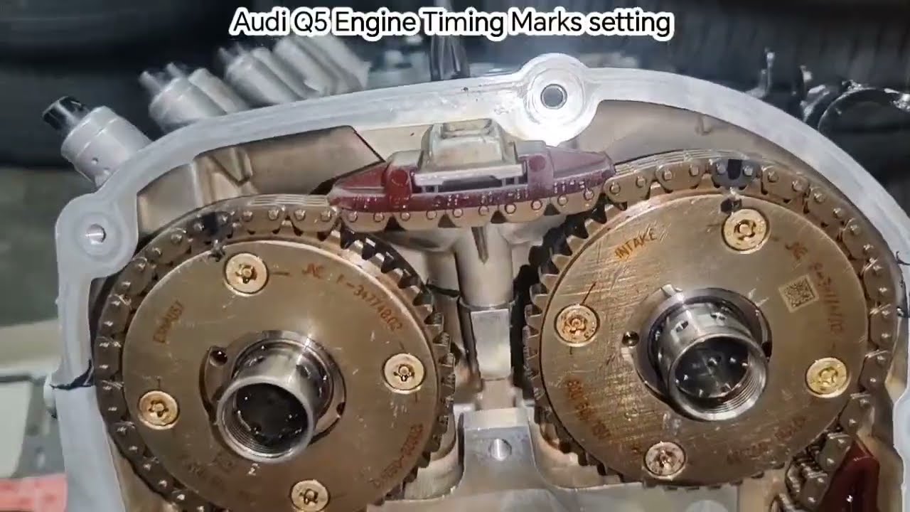 Audi Q5 Quattro Engine Full Overhaul & Rebuilding Step by Step.#audi #audiq5 #rebuild #engine #car 