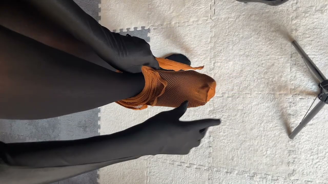 How I Styled Black Tights Under Caramel Classic Fishnets