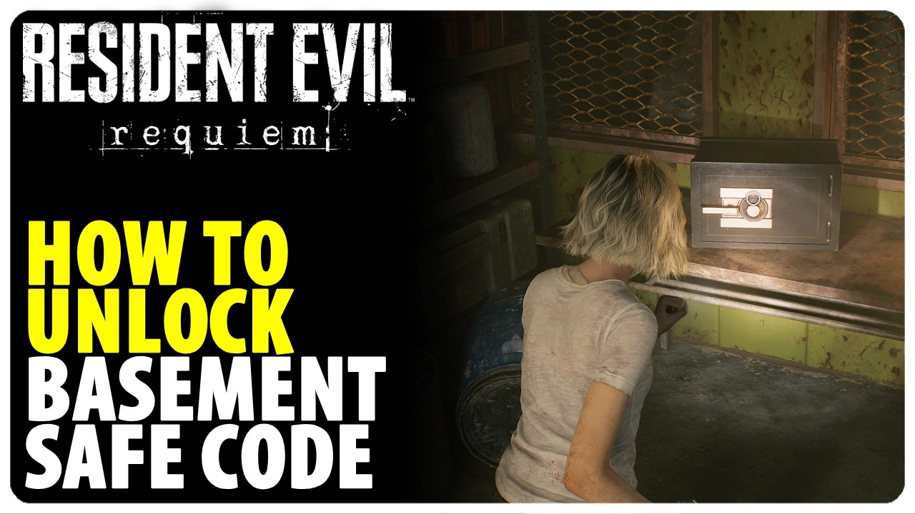 How to Unlock Basement Safe Code | Resident Evil 9 Requiem
