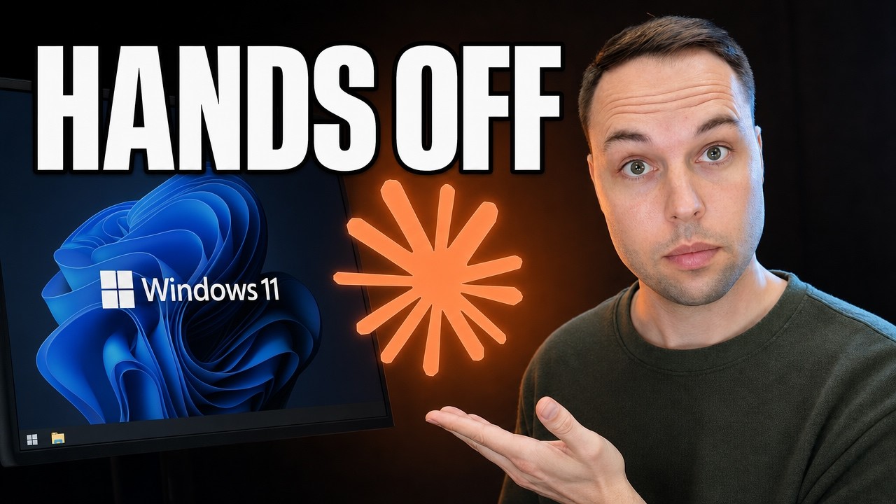 Я позволил Claude ПОЛНОСТЬЮ взять под контроль чистую Windows 11 (оптимизация + настройка)
