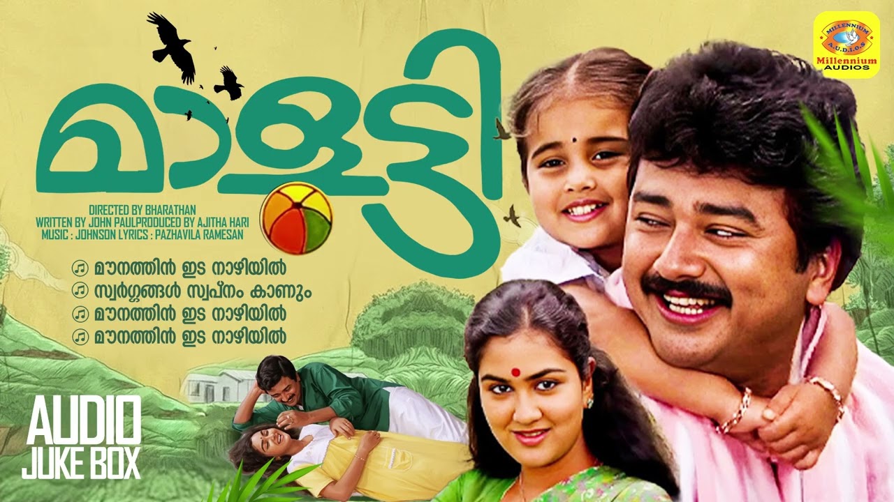മാളൂട്ടി | Malootty Malayalam Movie | Bharathan | Jayaram | Urvashi Johnson Master Musical  | Songs