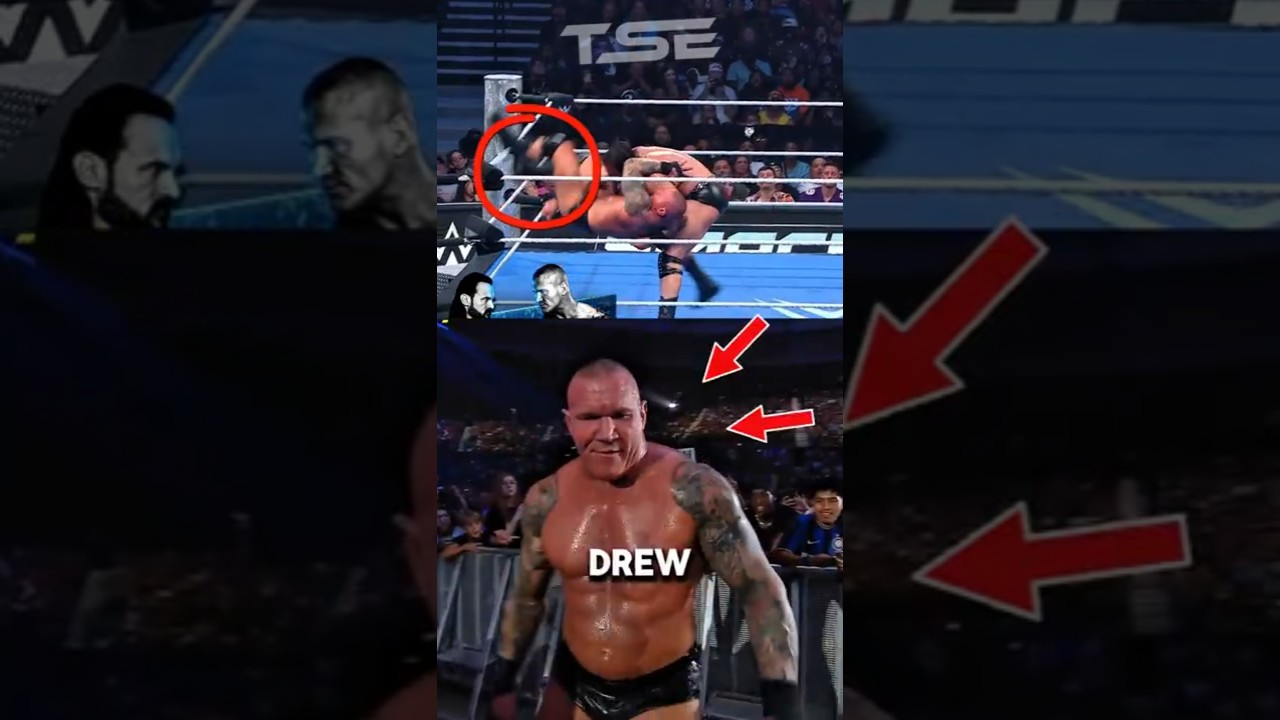 Did You Notice Randy Orton Getting Legit ANGRY At Drew McIntyre On SmackDown?! 😨 #wwe