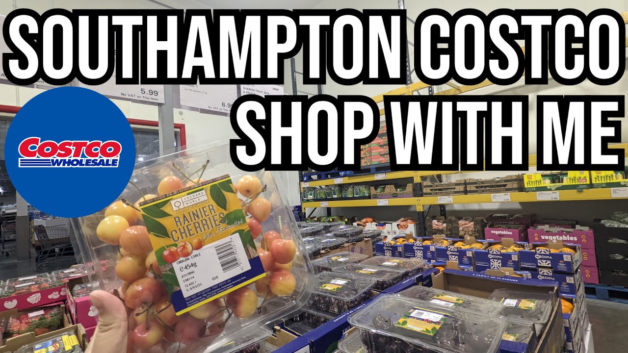 SOUTHAMPTON U.K. COSTCO Shop With Me | New at Costco SOUTHAMPTON UK