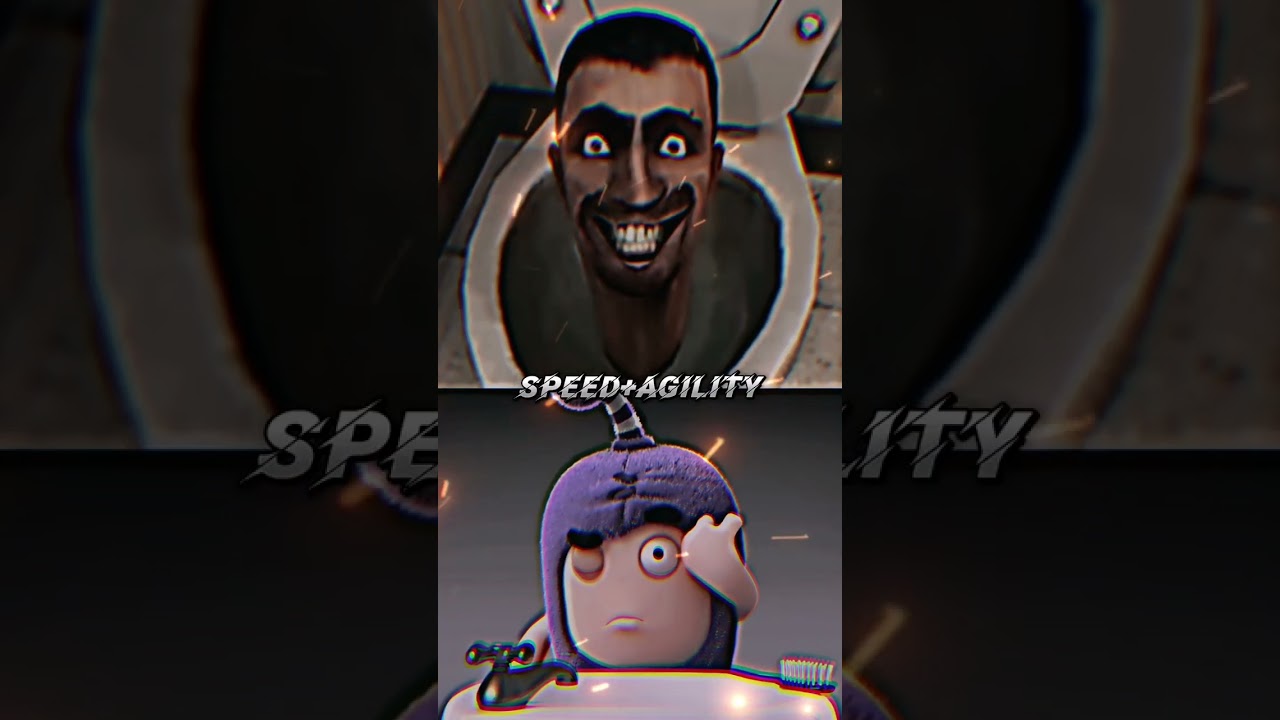 1v1 random oddbods vs skibidi verse(small version)