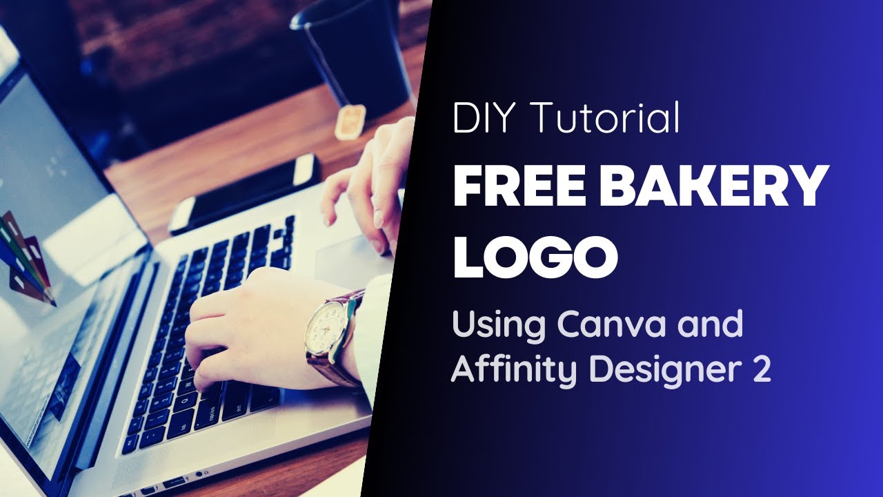 Simple Canva DIY Logo - Create an Easy Bakery Logo Concept Board with Affinity Designer 2