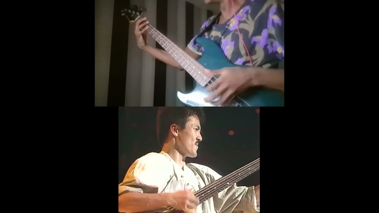 Casiopea - Looking Up (Tetsuo Sakurai Bass solo)