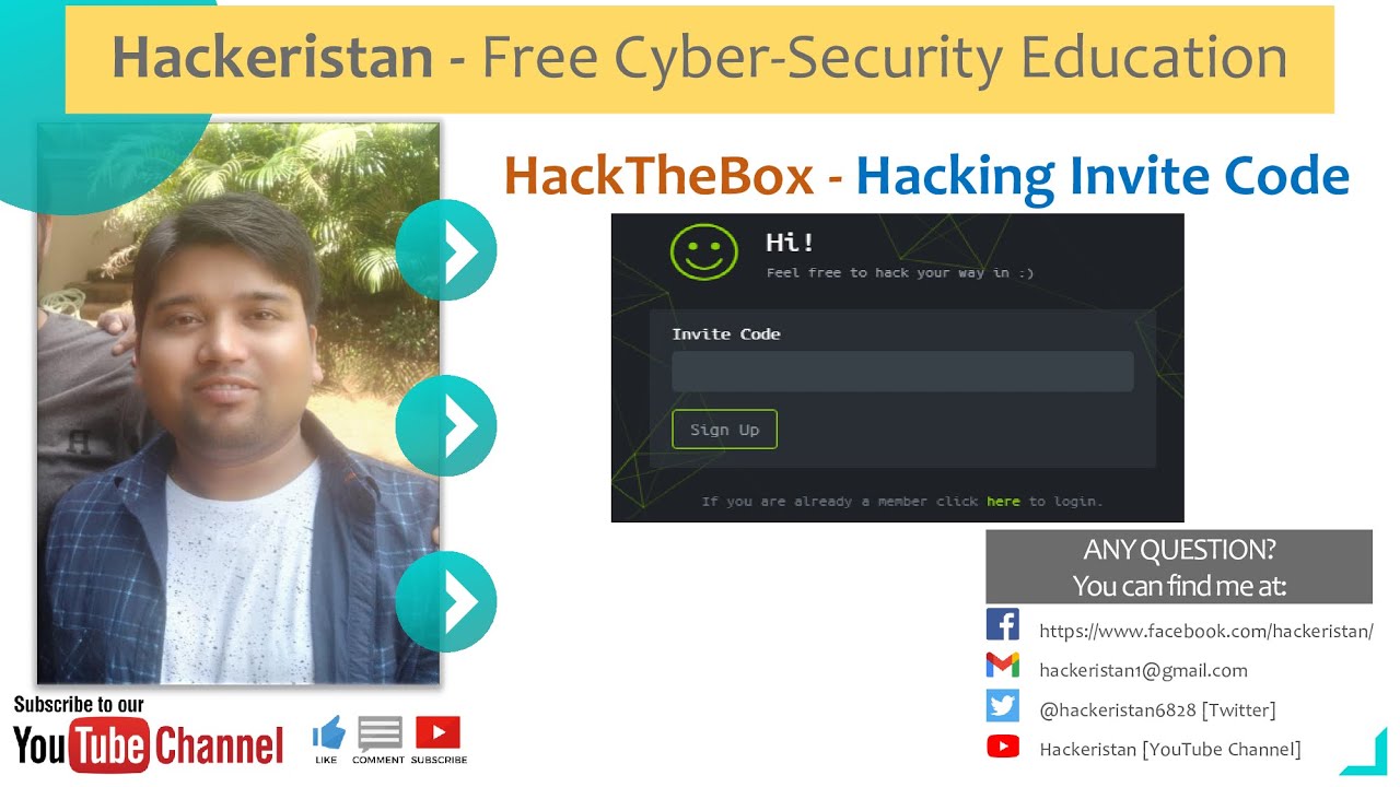 HackTheBox   Hacking Invite Code