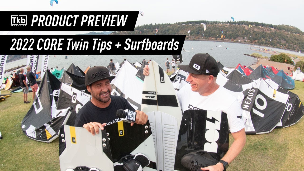 2022 Core Twin Tips and Surfboards Product Preview
