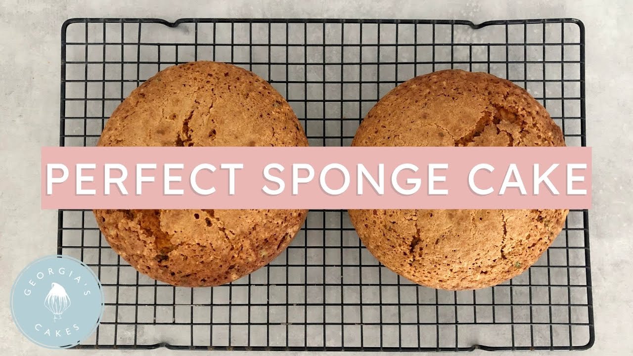 How To Make A Perfect Sponge Cake | Georgia's Cakes