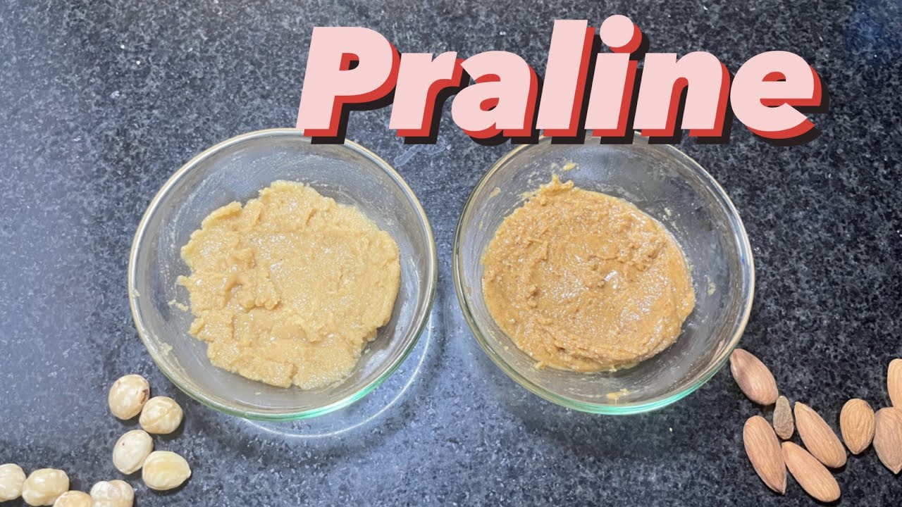 How to make praline: A Masterclass with Almond and Hazelnut.