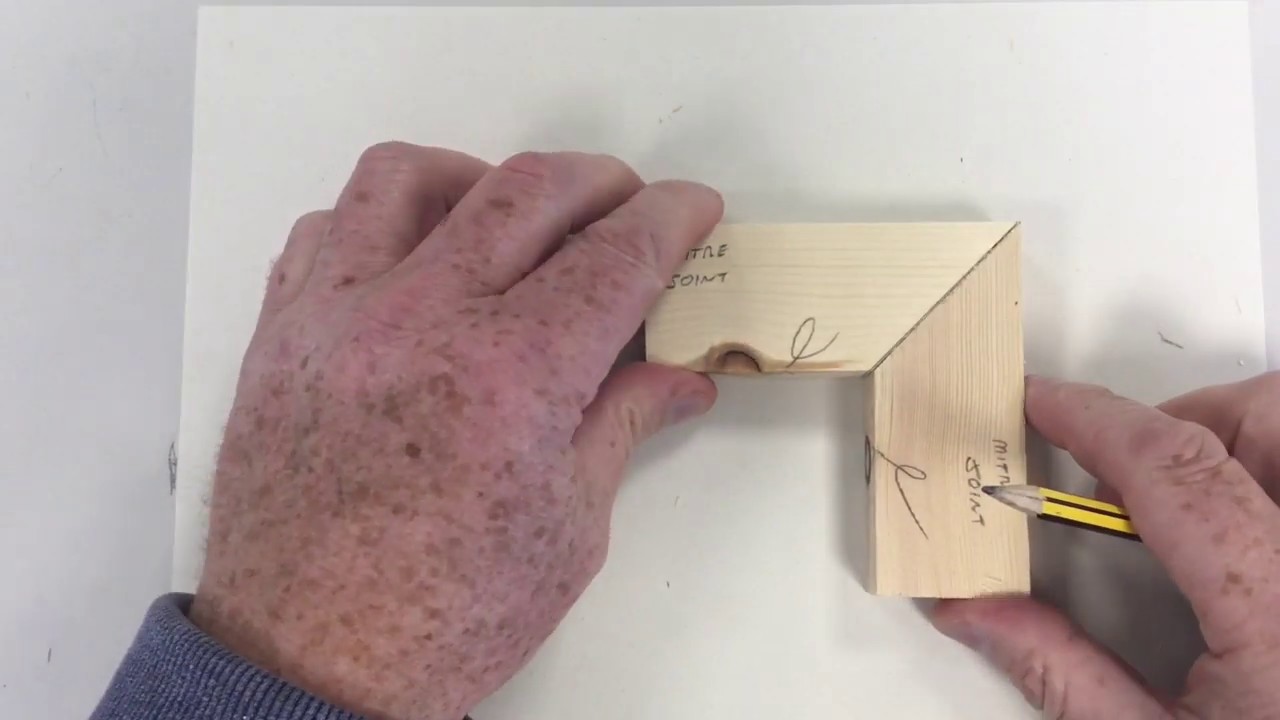 Wood Joints - Mitre (Marking Out)