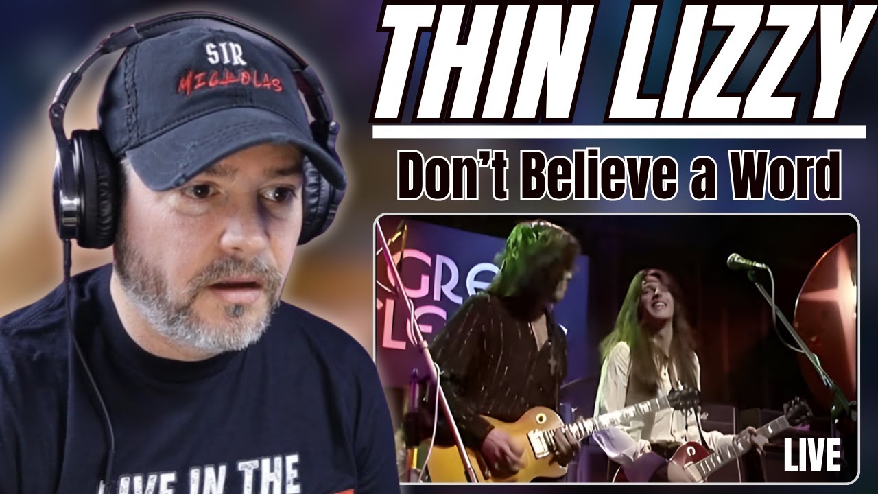 Впервые слышу Thin Lizzy – Don’t Believe a Word (вживую) | Чистая сила рок-н-ролла