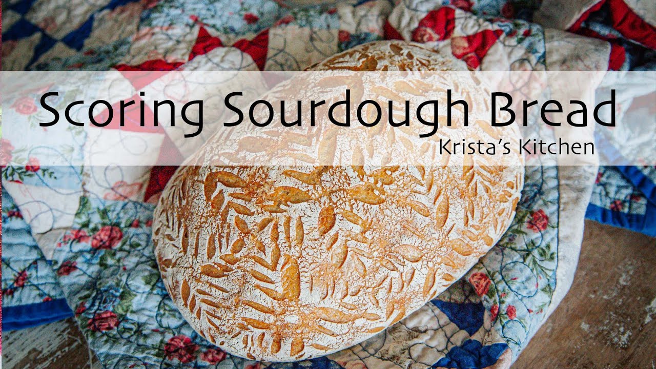 Quilt Pattern Sourdough Bread