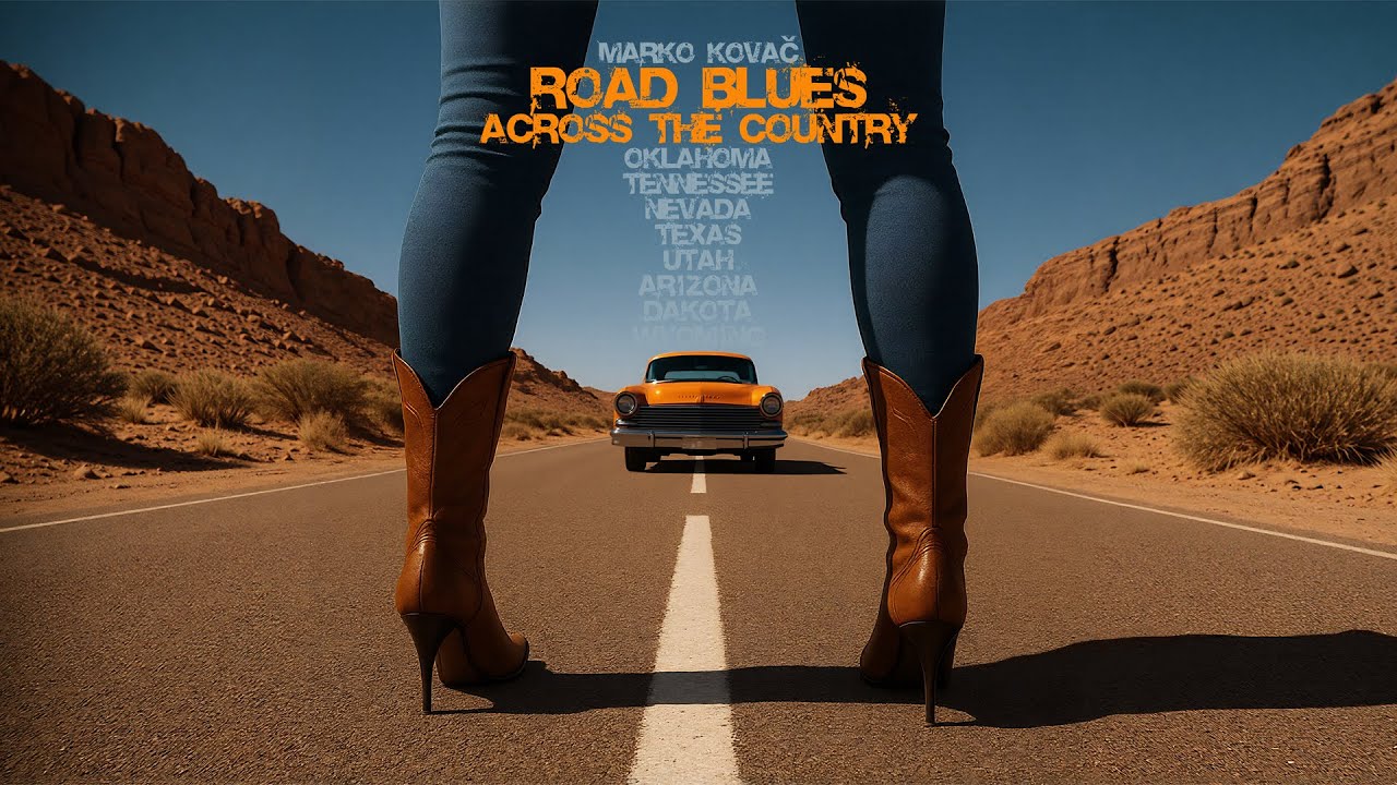 ROAD BLUES ACROSS THE COUNTRY [Full Album With Lyrics] [Official]