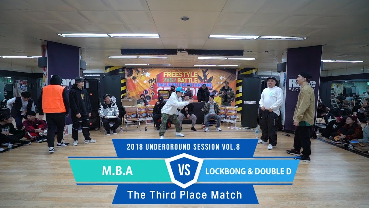 M.B.A vs Lock Bong & Double D | The Third Place Match | 2018 Underground Session Vol.8