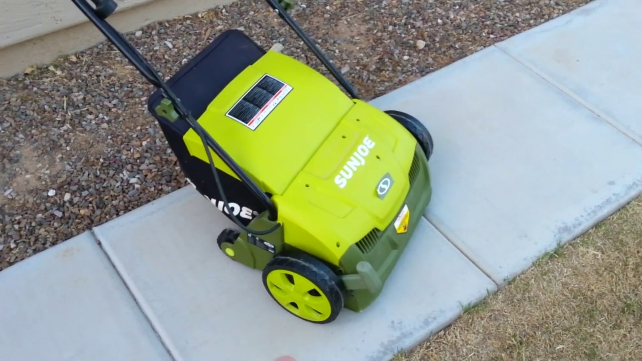 SUNJOE Electric Dethatcher