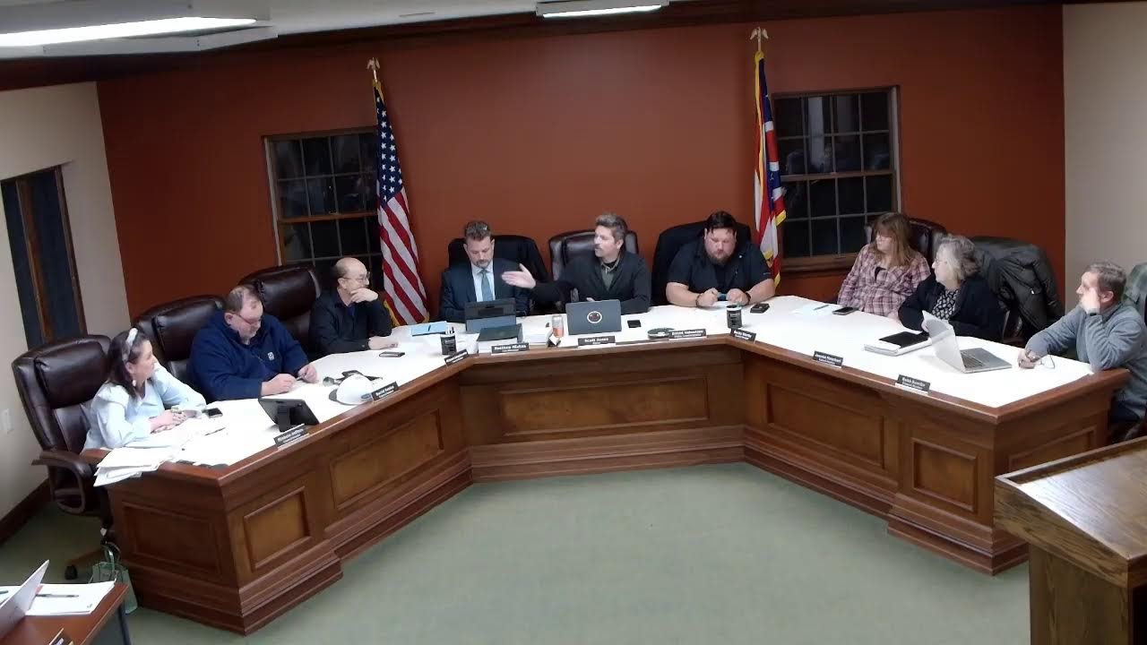 Village Council Meeting  11/10