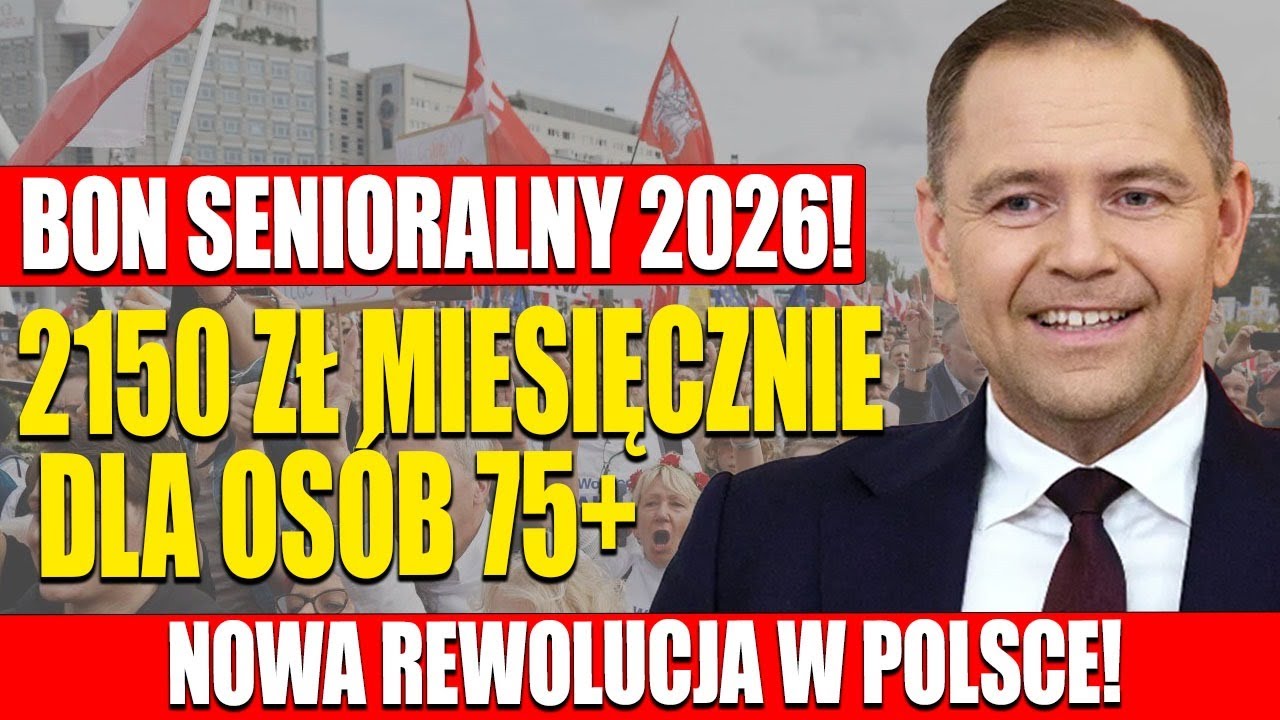 👉 Bon Senioralny 2026 2150 zł miesięcznie dla senior&oacute;w &ndash; rewolucja w opiece nad starszymi Polakami