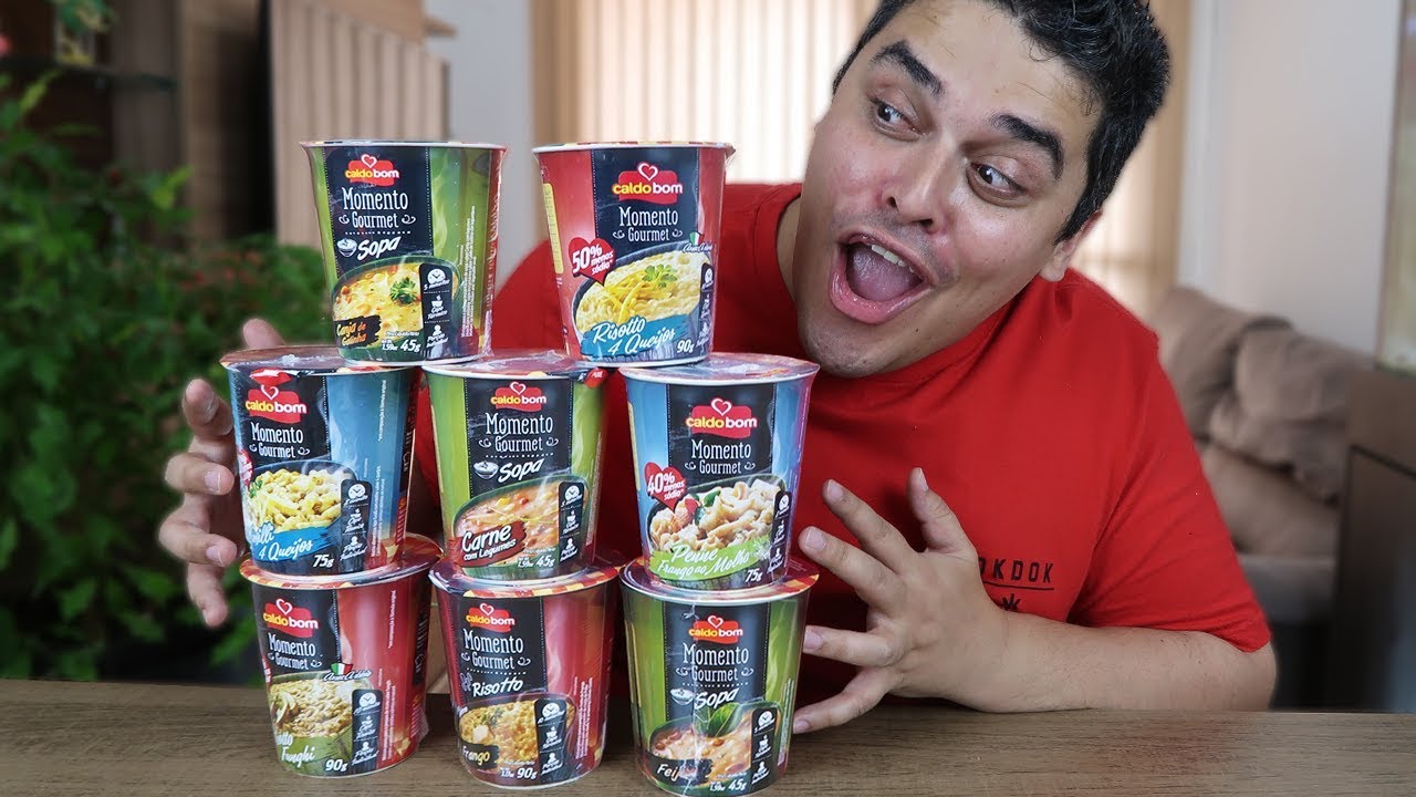 MOMENTO GOURMET CALDO BOM - Risoto, Sopa e Macarrão