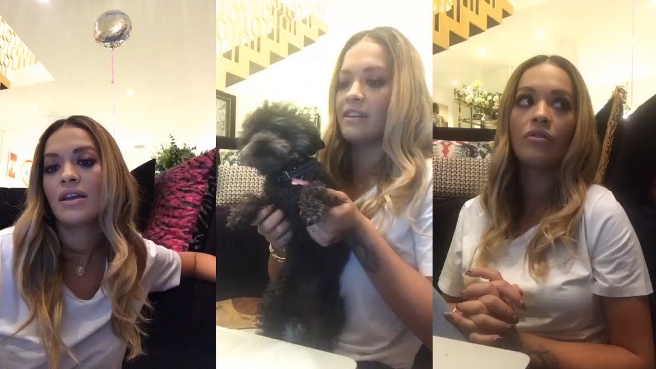 Rita Ora | Instagram Live Stream | 23 October 2017