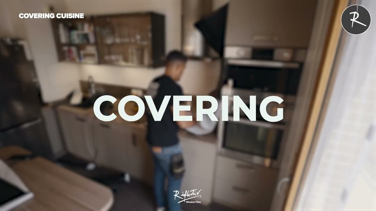 Démonstration d'un covering cuisine sur plan de travail — WOOD62