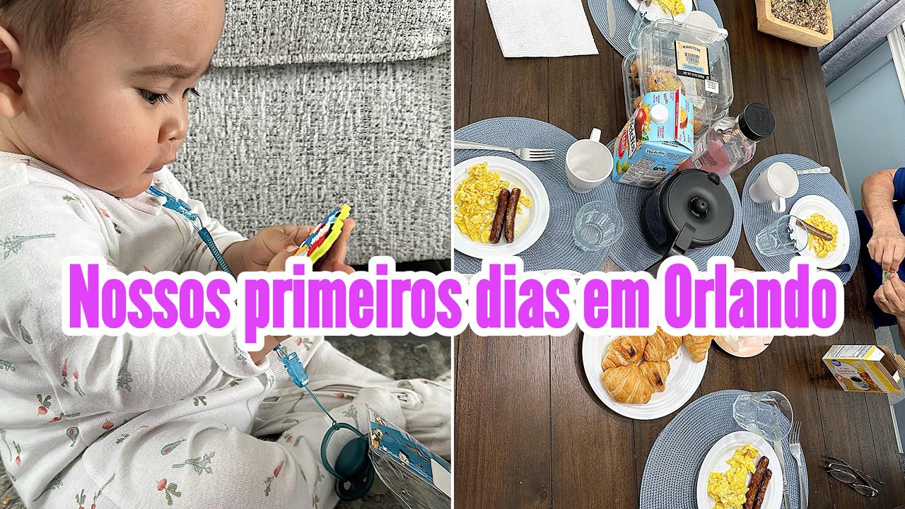 Primeiros dias em Orlando! 
