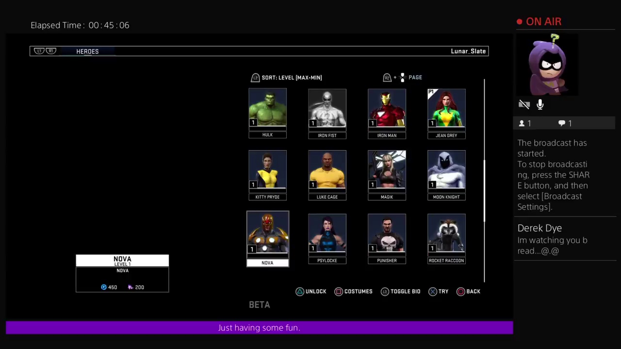 Marvel Hero Omega BETA