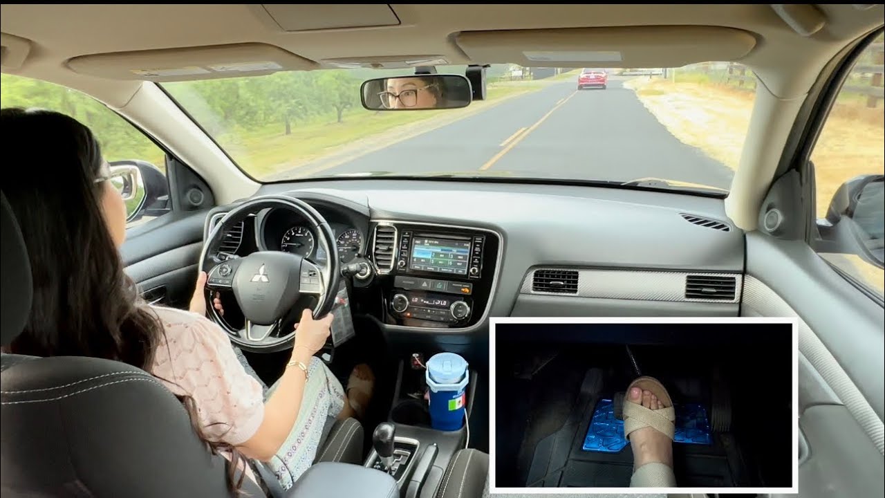 😎 ASMR PEDAL VIEW | RELAXING CAR SOUNDS  ✨
