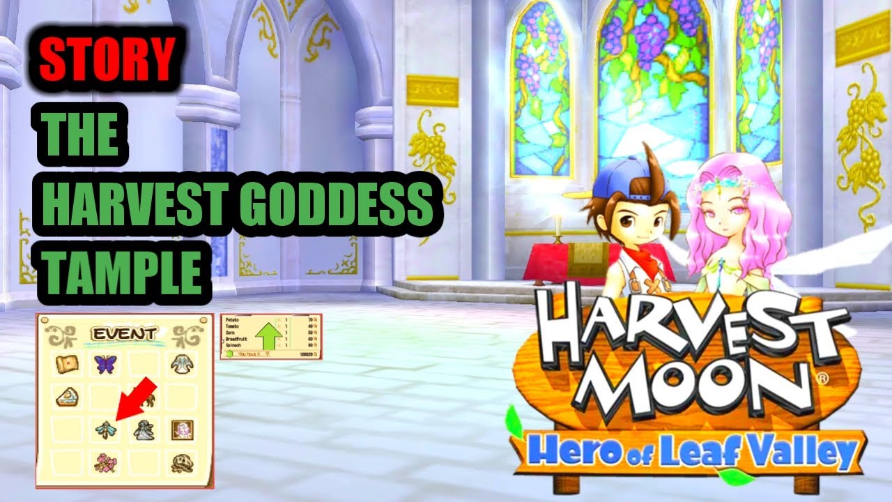 THE HARVEST GODDESS TEMPLE | HARVEST MOON : HERO OF LEAF VALLEY