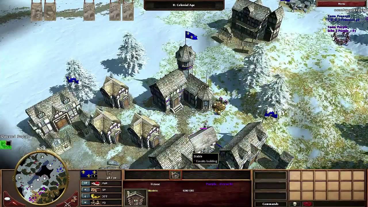 AOE3 with Interjection! MLG French Mirror