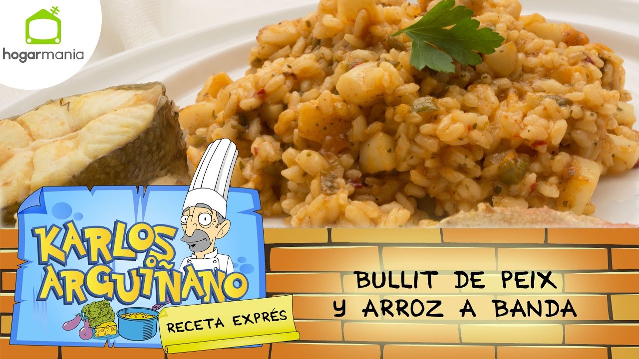Karlos Arguiñano: Receta de Bullit de peix y arroz a banda