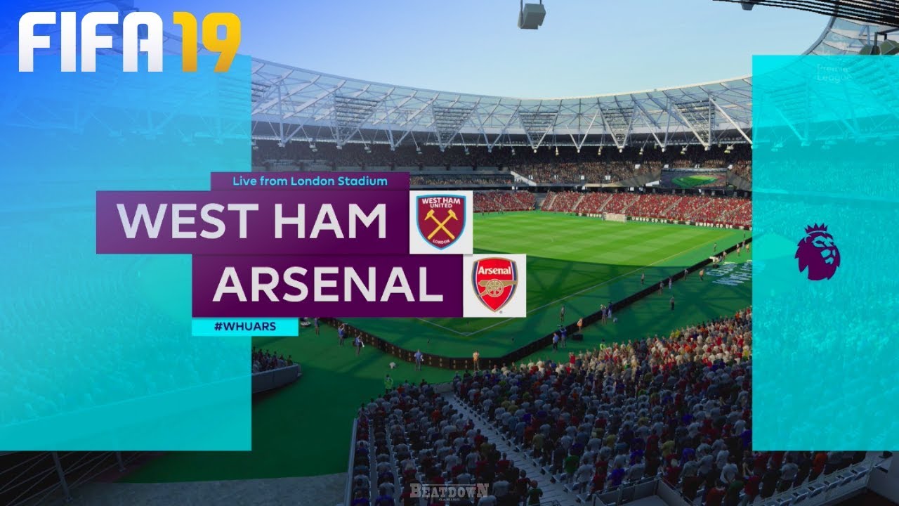 FIFA 19 - West Ham United vs. Arsenal @ London Stadium