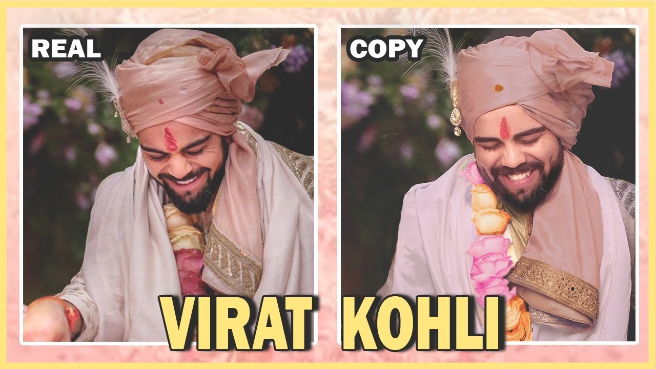 RECREATING VIRAT KOHLI'S PICTURES!