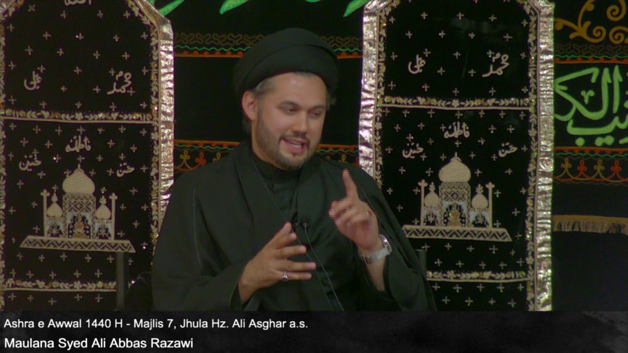 IEC Husaini Chicago: Maulana Sayed Ali Abbas Razawi - Safinatul Wilayat - Majlis