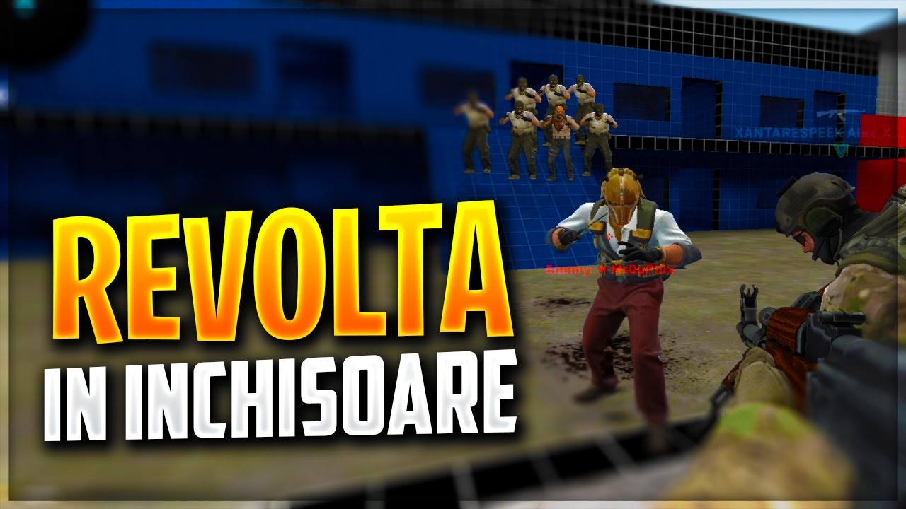 PUSCARII FAC REVOLTA!! CS:GO JAILBREAK CU BRIGADA!!