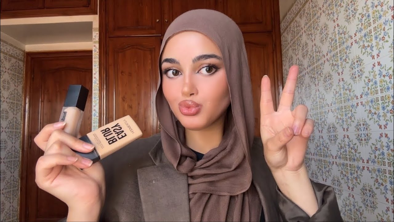 Moroccan Makeup Tutorial | أول ميكاب توتوريال بالدارجة المغربية 🧘🏻‍♀️🤍😌