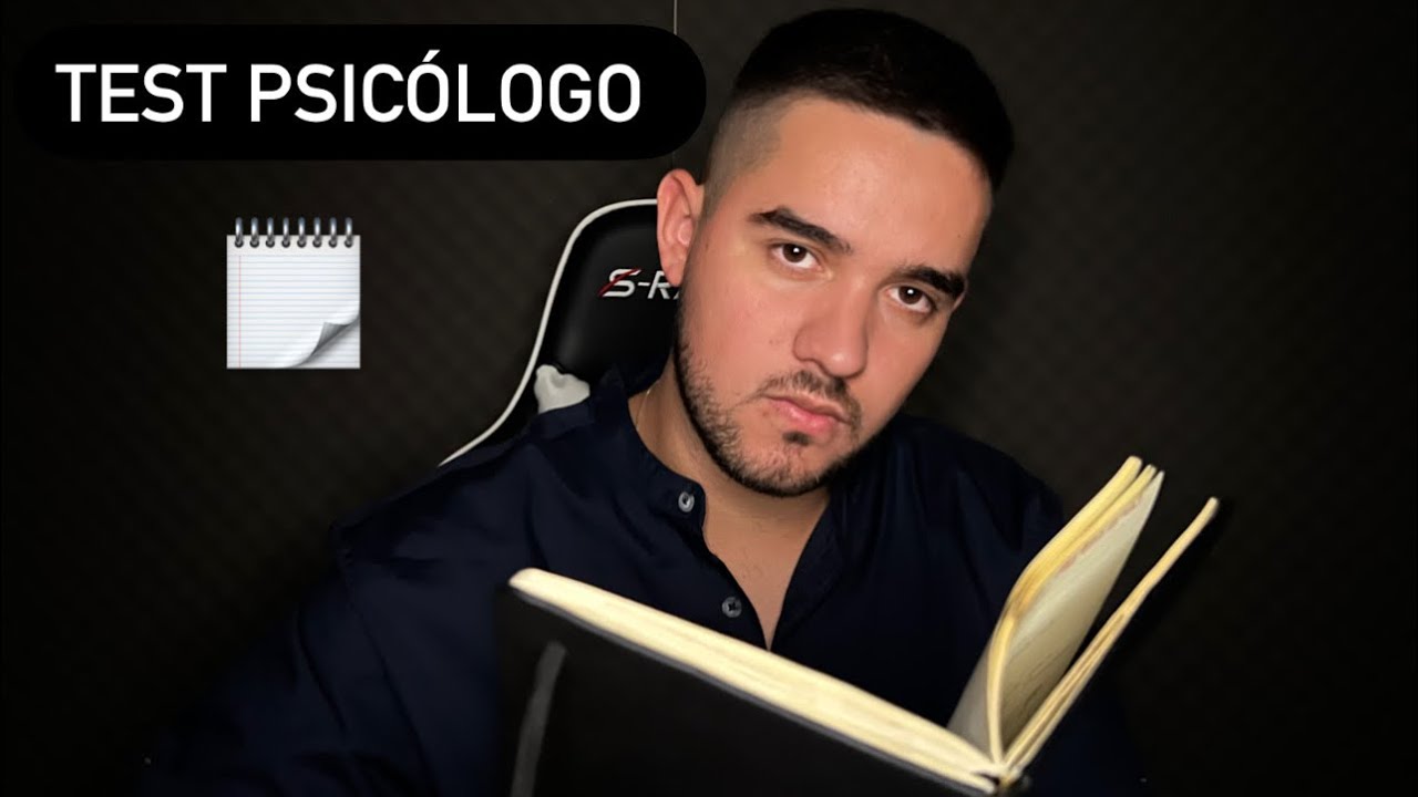 Asmr. Test psicológico de atención (TDAH) Roleplay. ASMR EN ESPAÑOL.