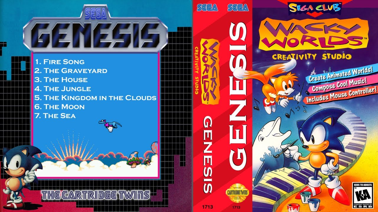 Wacky Worlds Creativity Studio - Sega Genesis OST