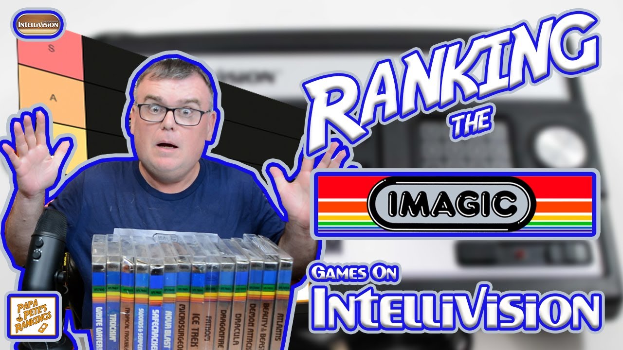 Ranking the Imagic Games on Intellivision - Papa Pete's Rankings