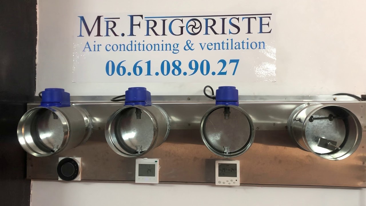 Systeme zoning climatisation