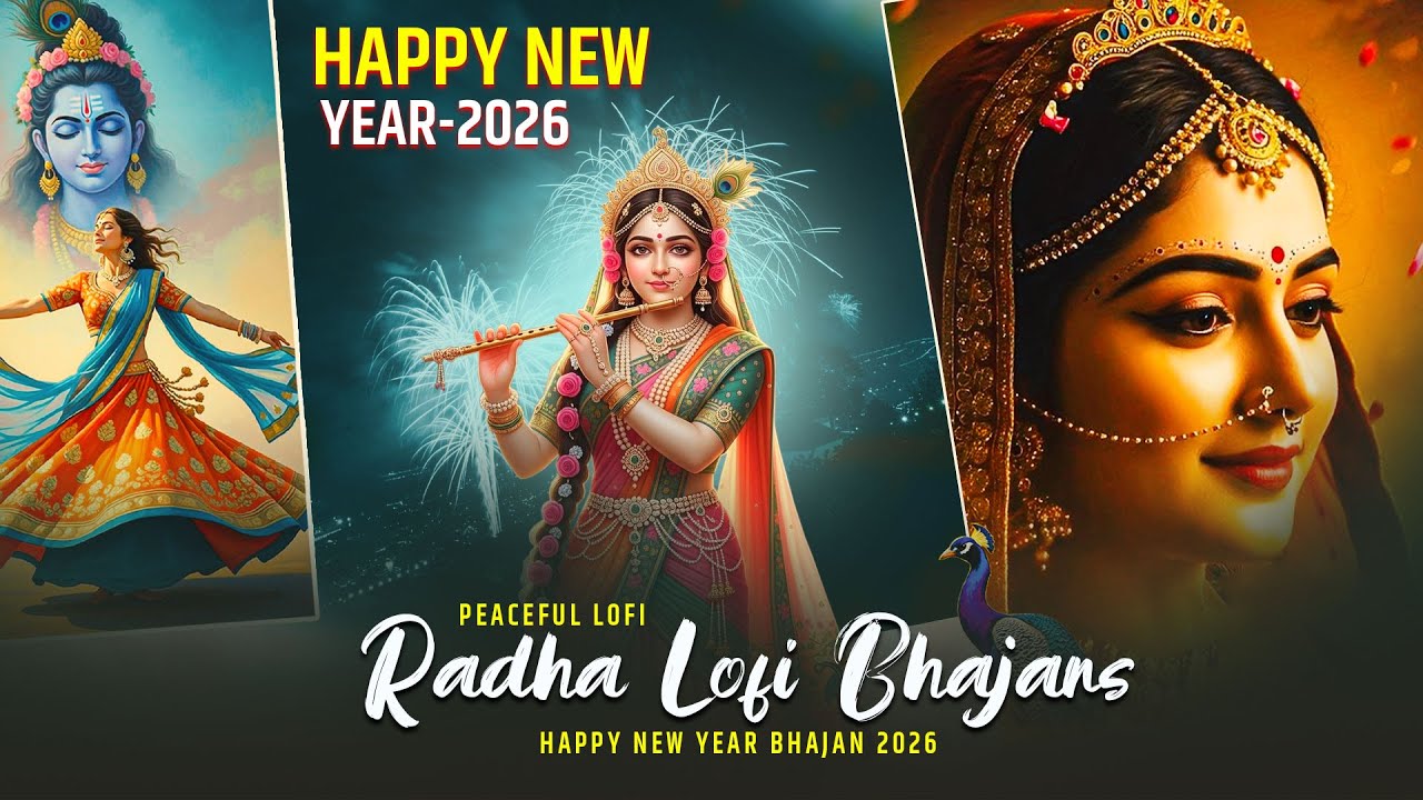 Happy New Year 2026 - नए साल के राधे रानी Peaceful Bhajan | Popular Lofi New Version 2026