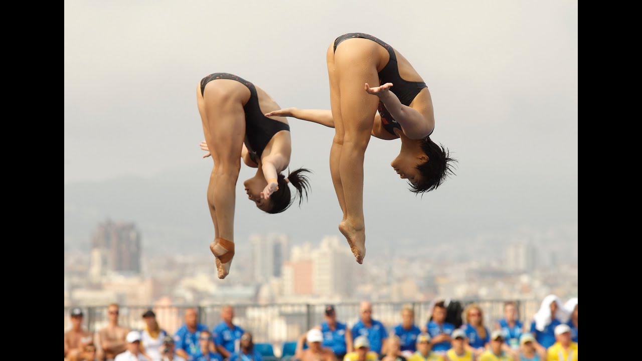 Chinesas - Saltos Ornamentais - BCN 2013