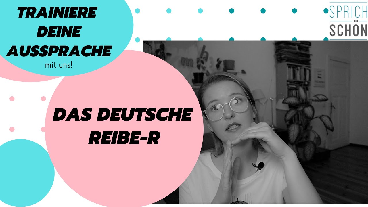 10 wichtige Wörter mit R(r): Aussprache von R lernen | deutsches R | Reibe-R | akzentfrei sprechen
