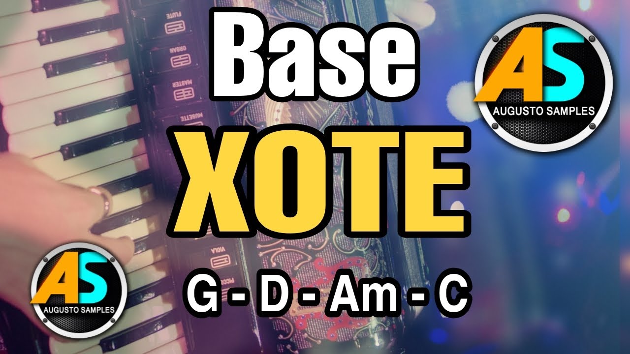 BASE DE XOTE - PARA COMPOR OU IMPROVISAR - 80 BPM