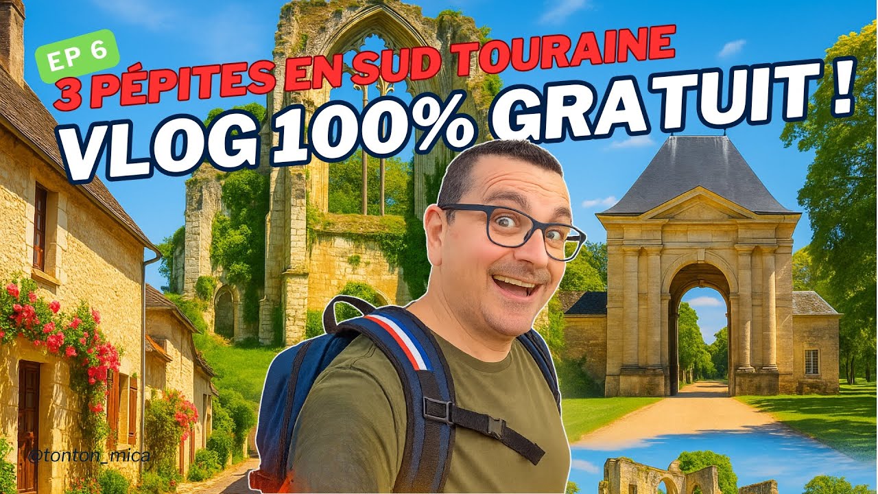 Episode 6 3 Pépites en sud Touraine Vlog 100% gratuit !