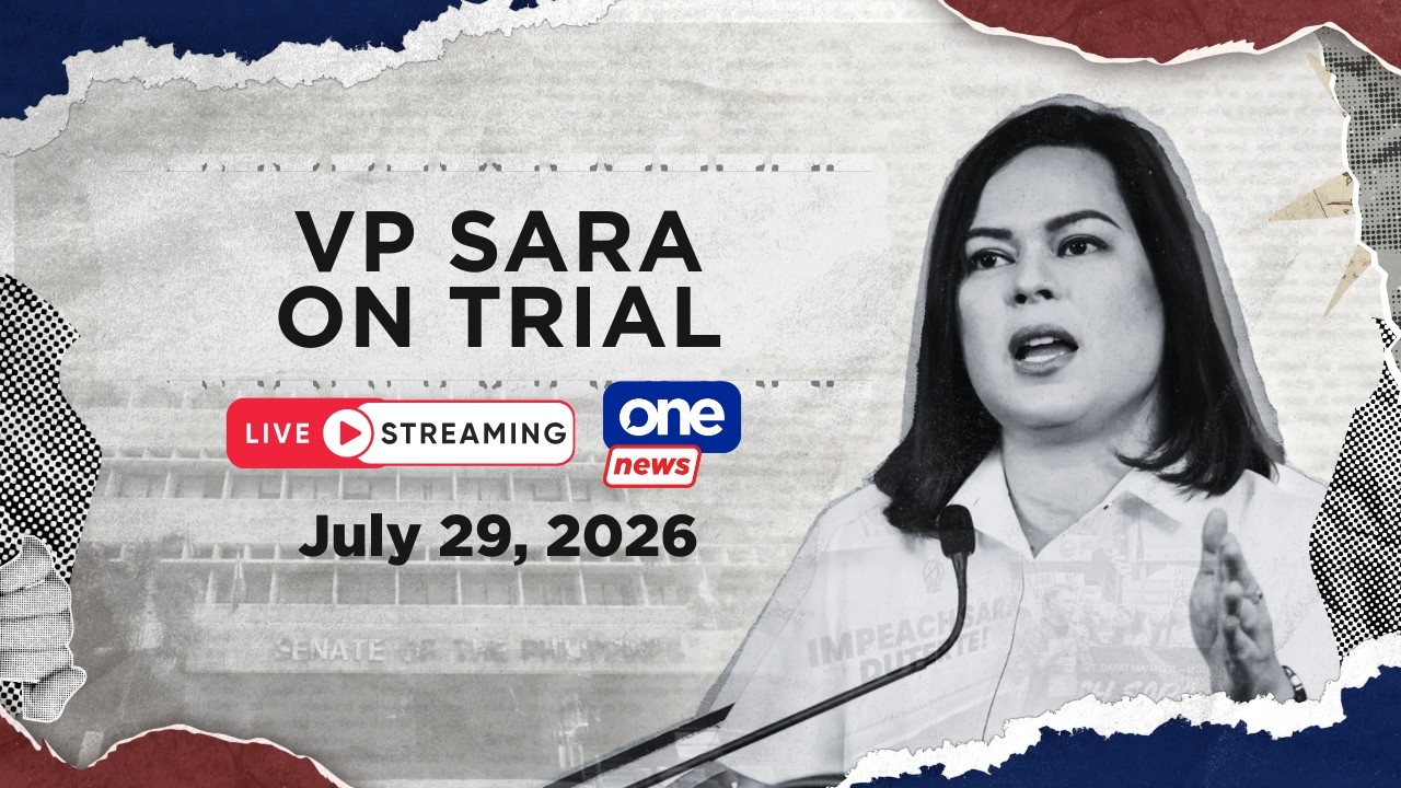 LIVE | VP Sara on Trial: Impeachment Hearing of VP Sara Duterte &mdash; Day 10 (July 29, 2026)