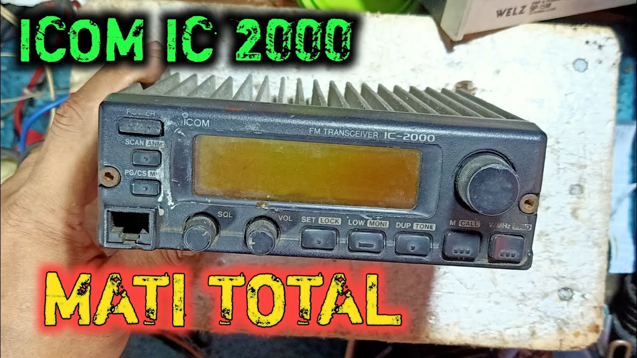 icom ic 2000 mati total
