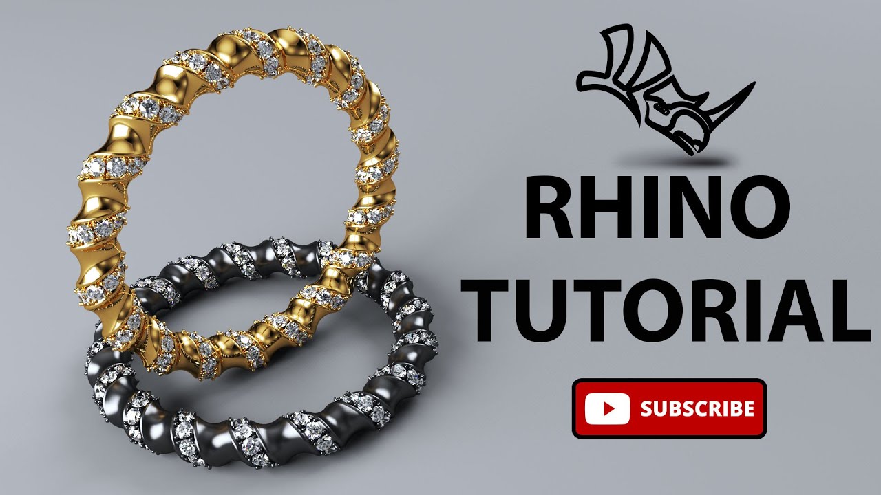 Easy Twisted Ring Modeling in Rhino 3D - Beginner's Guide
