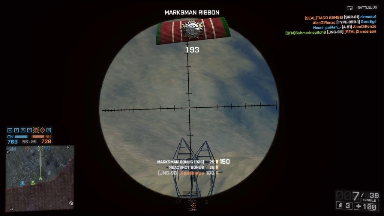 Battlefield 4 Three Tower Snipers